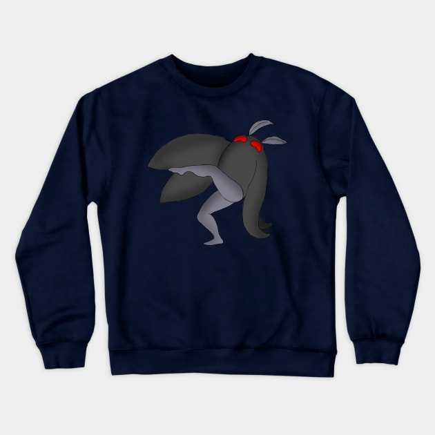 Mothman Dance Crewneck Sweatshirt by ekraus333